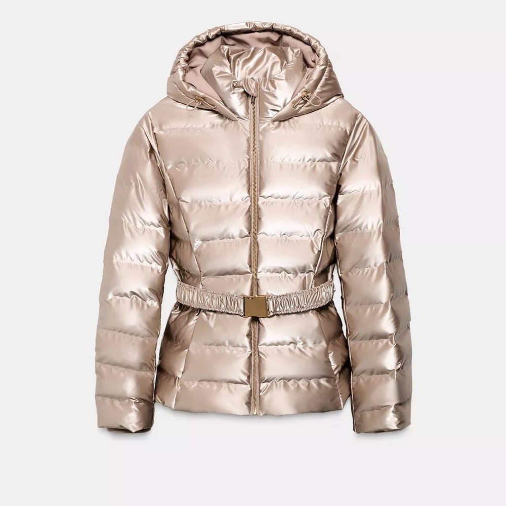 Zara FITTED CROPPED WINDPROOF ANORAK